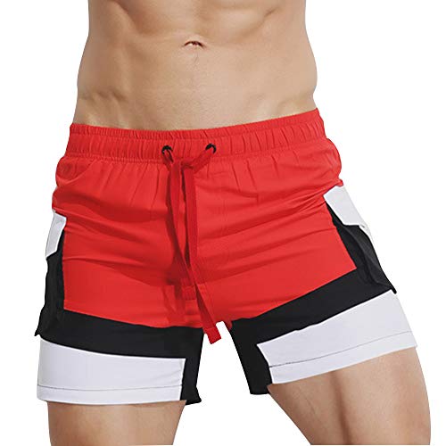 Superora Bañadores Traje de Baño Hombre De Natación Hombre Boxeador Surf Pantalones...