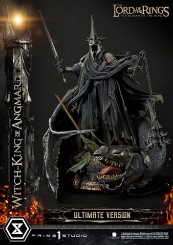 Prime 1 Studio The Witch King of Angmar Ultimate - Figura Decorativa (70 cm), diseño de señor de los Anillos