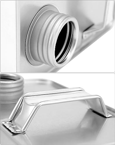 QWORK Lata estilo F de 1 galão, lata de tinta, abertura de 3,8 cm, grau não alimentício