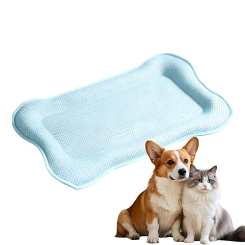 dowuiii Alfombrilla refrescante para perros | Manta refrescante portátil lavable para mascotas de 42 x 58 cm, alfombrilla de refrigeración de verano para gatos | para interior, exterior, hogar, balcón