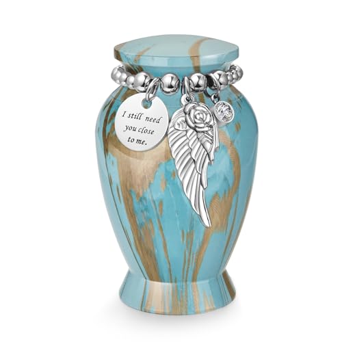 SOITIS Small Urns for Human Ashes Keepsake, 2.83 Inches Memorial
