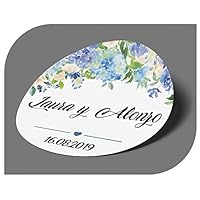 Autocollants Personnalisables Vintage - Pour Mariage, Baptême, Anniversaire & Noël