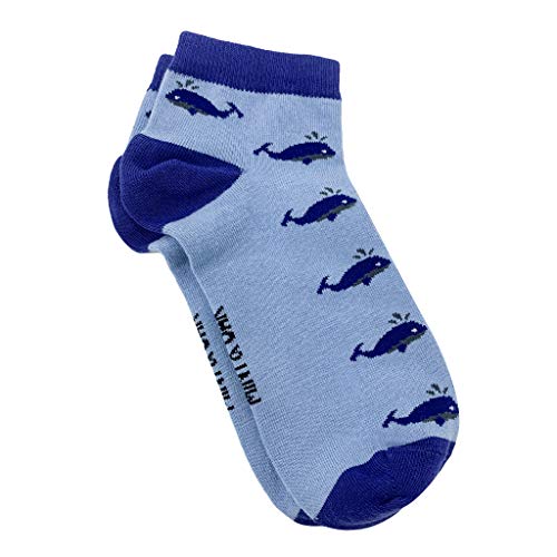 Image of Mint & Oak Men Ankle Socks, Printed Funky Socks, Cotton Unisex Ankle Length Sock, Odour Free Socks - Pack of 1