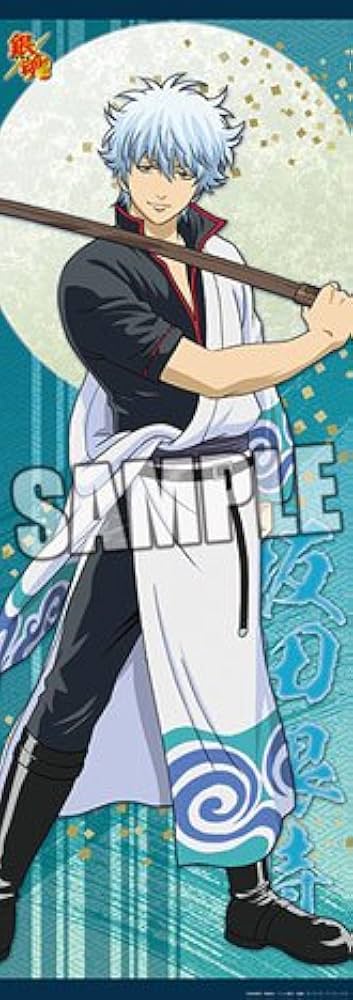 Amazon.co.jp: 銀魂 ロングクリアポスター 坂田銀時 : おもちゃ