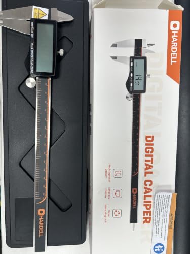 HARDELL Digital Caliper, Rechargeable Calipers...