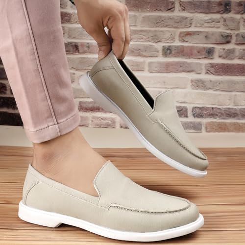 Image of BXXY Men's Suede Material Casual Loafer and Moccasion Outdoor Shoes