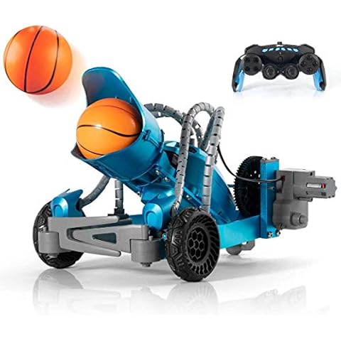 Top Race RC Roboterkatapult mit Fernbedienung - Metall zum Auseinandernehmen Roboterballwerfer Cover