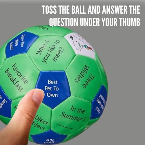 Thumball - Who Are You? - Award Winning 4" Kids Social Conversation Skill Development Ball - 3