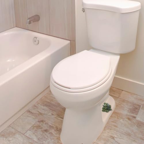 Hobbspring 2 Stück Toilettenbolzenabdeckung In Froschform Toilettenbolzenkappe Dekoratives Kunstharz Süße Froschbolzenabdeckung Dunkelolivgrün Badezimmerdekor Für Toilettenersatzteile