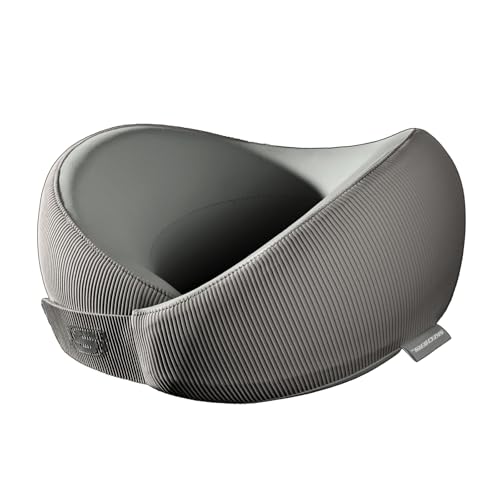 Skechers Men's Memory Foam Neck Pillow, Comfortable & Breathable Travel Pillow,Neck Pillow Airplane...