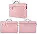 imComor 11.6-12.9 Inch Waterproof Laptop Briefcase for Women Ladies Bag with Handle Carrying Bag, Pink