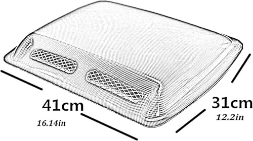 Entradas de aire del coche decorativas en plástico ABS blanco para capó universal 5