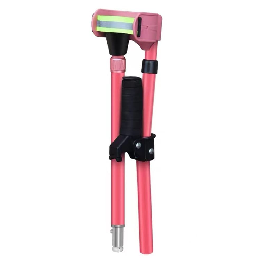 Bastón para Niños, Muletas De Antebrazo Regulables En Altura, Muleta Ajustable, Muletas Axilares Plegables, con Base Antideslizante, Altura Aplicable: 110 Cm -140cm (Color : Gray, Size : X1)