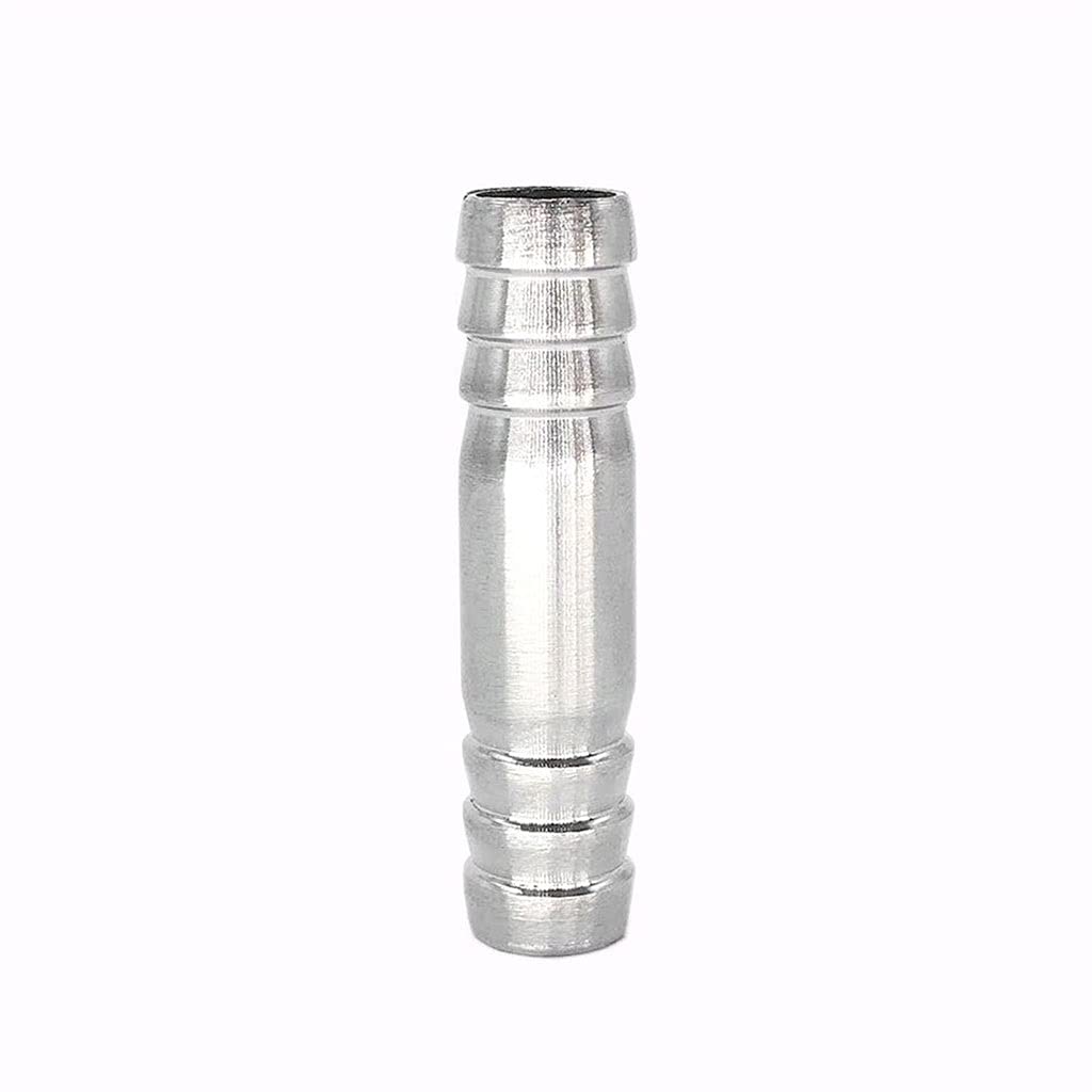 Złącze węża Złącze proste do węża, 6 8 10 12 13 14 15 16 18 19 20-88 mm, 304, ze stali nierdzewnej, do rur, wody, gazu, paliwa, 1 szt.(50mm Barb 50mmLength)