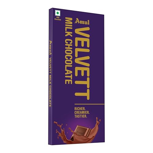 Image of Amul Velvett Milk Chocolate150 g(Pack of 3)