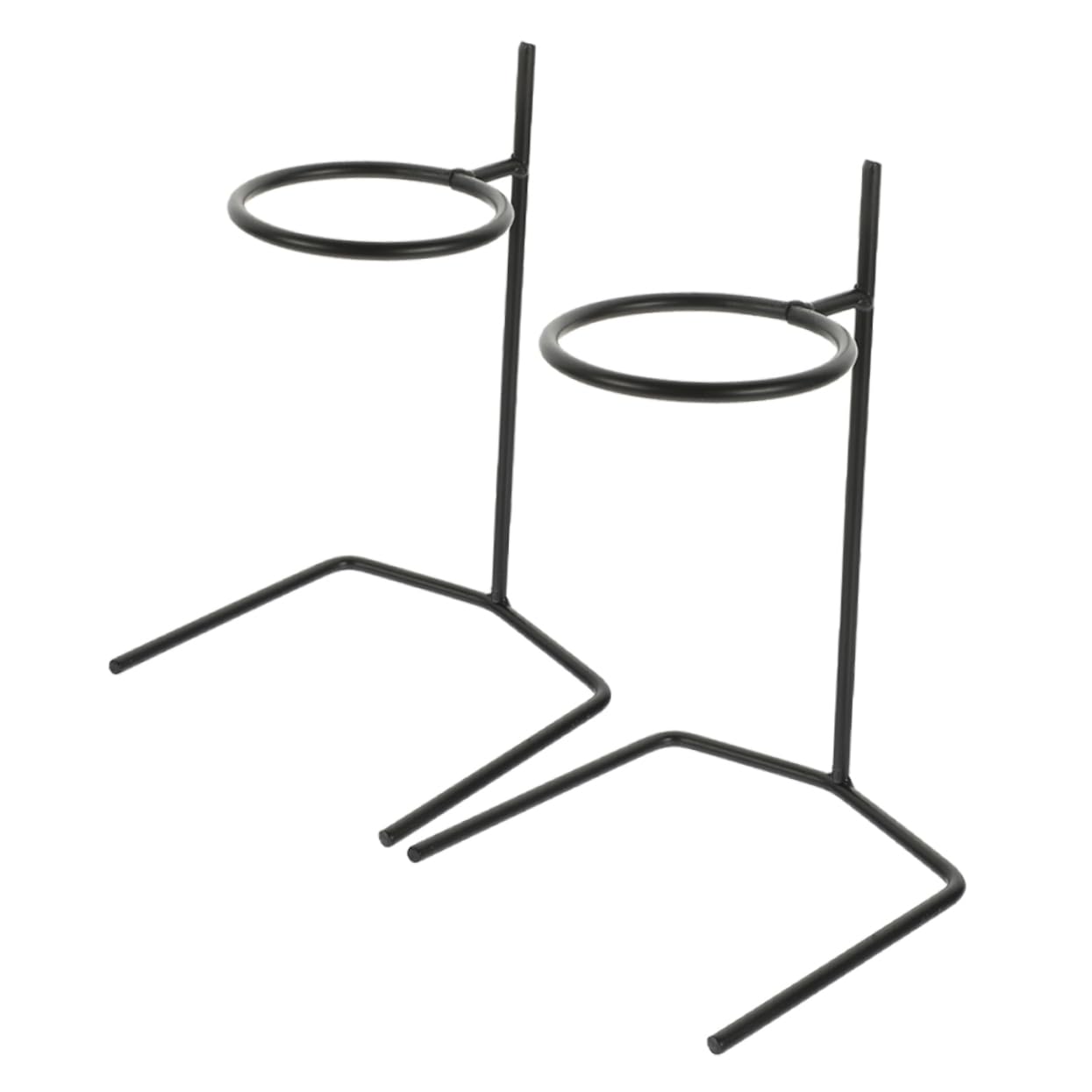 IWOWHERO 2pcs Metal Coffee Dripper Stand Filter Cup Holder for Easy Brewing Compact Lightweight Design for Coffee