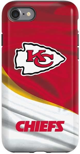 Skinit Pro Phone Case Compatible with iPhone SE (2nd & 3rd Gen) - Officially Licensed NFL Kansas City Chiefs Design