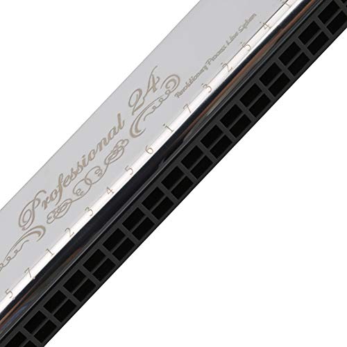 Kcivsou C Key Harmonica 24-Hole Polyphonic, C Key Harmonica 24-Hole Polyphonic Étudiant Adulte Débutant Jouant Orgue à… - Les Beatles, Paul McCartney, John Lennon, RIngo Starr, George Harrison Kcivsou C Key Harmonica 24-Hole Polyphonic, C Key Harmonica 24-Hole Polyphonic Étudiant Adulte Débutant Jouant Orgue à… – Image 6