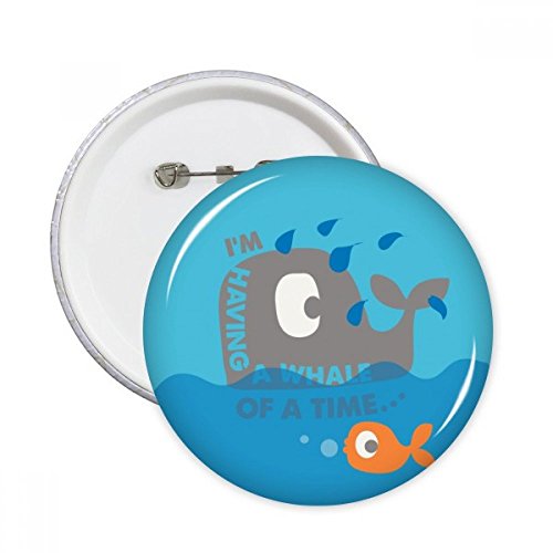 Baleine bleue badge XXL pour relooker une veste terne facilement