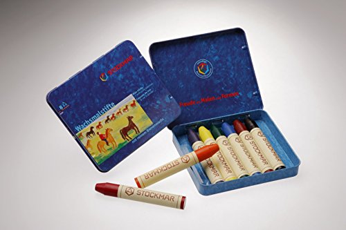 Stockmar Crayons de Cire - 8 couleurs standard Assortiment Cover