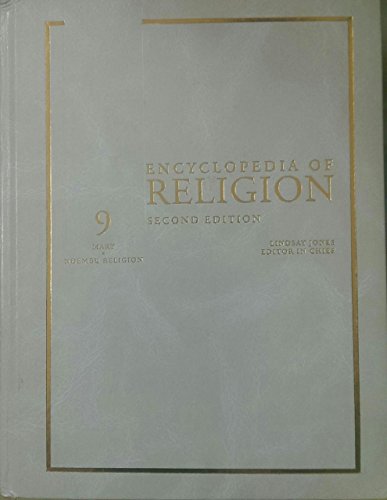 Encyclopedia of Religion 002865742X Book Cover