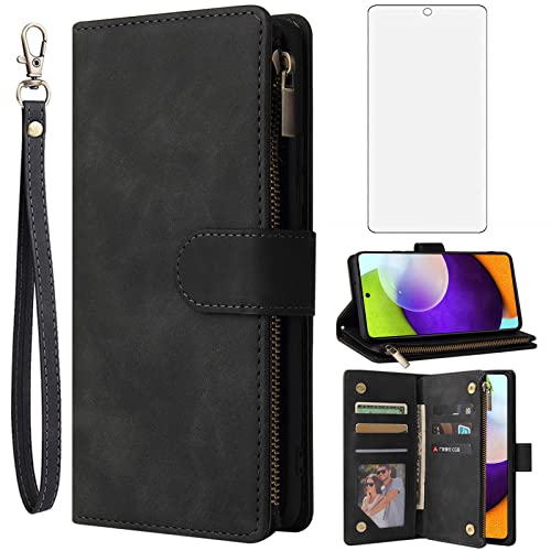 Coque Samsung Galaxy A52 DKPT US Noir antidérapante avec grip renforcé