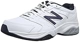  New BalanceMX624WN3 4E - Zapatillas de Entrenamiento Hombre, Color Blanco, Talla 43 EU