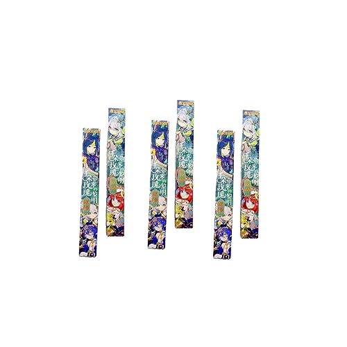 ROSETOR Genshin Impact Gelschreiber, 0,5 mm, Blau, Einheitsgröße, 6 Stück