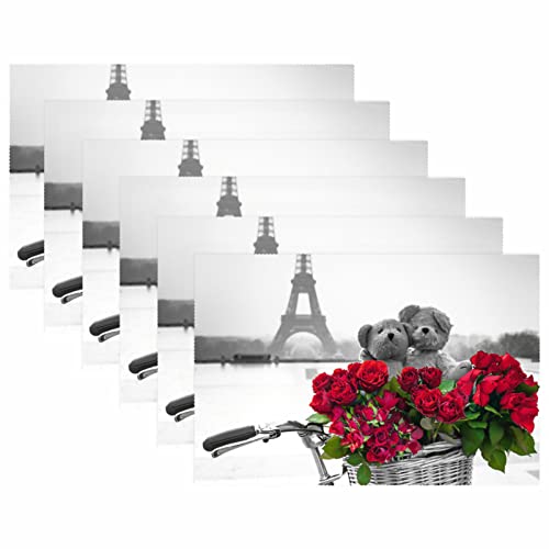 Set de table tour Eiffel de Paris cadeau idéal crémaillère et souvenir