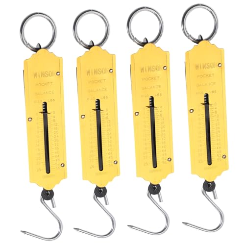 Ciieeo Spring Scale Weighing Hook 25kg Portable Mechanical Scale Dual Kg/lb Measurement for Travel