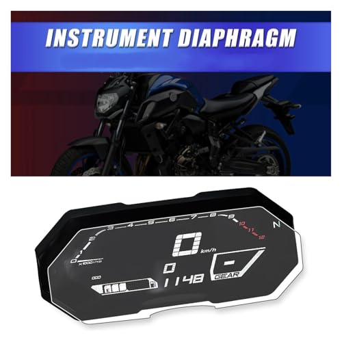 Protection Écran Compteur MT-07 Finis les Rayures et Reflets - 4