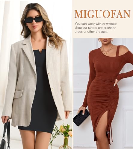 Image of Strapless Shapewear Slips for Under Dresses Full Slip Dress for Women Tummy Control Seamless Slimming Body Shaper