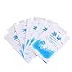 Gel Ice Pack Set 10 Stück Wiederverwendbare selbstdichtende Struktur Ice Packs Gel-Kühltaschen für Lebensmittel Gemüse Wein Medizinische industrielle Verwendung (200ml)