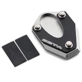 ジータレーシング(ZETA RACING) MONKEY125(JB02/JB03/JB05) '19-24 GROM '13-24 DAX125 '23-25 サイドスタンドエクステンダー 接触面積拡大 砂地 砂利 アスファルト 沈み込み防止 ステンレスボルト 高耐久 ガタつき防止ゴムシート ダートフリーク Dirtfreak F4180