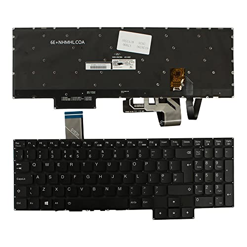 Réparer touches bloquées avec clavier pour Lenovo NSK-65CBN de Power4Laptops noir format UK