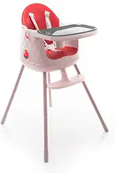 Safety 1st, Cadeira de Refeição Jelly, Vermelho
