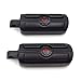 Motorcycle BLACK 2pcs Motorcycle Skull Footrest Foot Pegs for 1984-2014 Harley Davidson