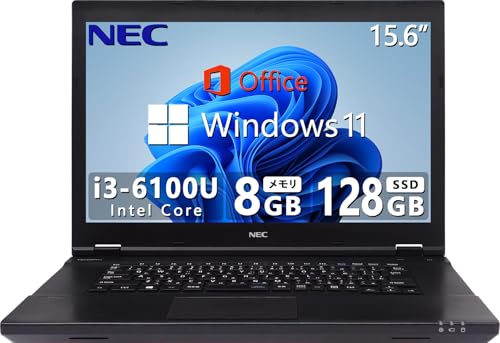 yςݕiz wAmazon.co.jp xwOffice 2019&Win11 Proځx NEC m[gPC/6Core-i3/15.6^/HDMI/WIFI/DVD/RAM:8GB/SSD:128GB (ςݕi)