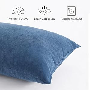 BEDSUM-2-Pack-Tiny-Pillows-11x7-Microfiber-Mini-Pillows-for-Travel-Pets-Soft-and-Machine-Washable-Small-Pillows-for-Neck-Wrist-and-Knee-Comfort-Denim-Blue - Cucciolini Doodles   BEDSUM-2-Pack-Tiny-Pillows-11x7-Microfiber-Mini-Pillows-for-Travel-Pets-Soft-and-Machine-Washable-Small-Pillows-for-Neck-Wrist-and-Knee-Comfort-Denim-Blue