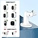 2Pack Adjustable Wall Mount for Arlo Pro, Arlo Pro 2/3/4, Arlo Ultra & Essential Spotlight Camera, No Drilling Indoor/Outdoor Mount, Attach Your Camera Everywhere Without Tools(Camera Not Included)