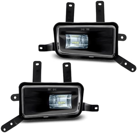 Shocklight LED Fog Light Compatible With 2015-2020 Chevy Suburban/Tahoe/GMC Yukon with Assembly Set L&R Side with Wiring Harness and Switch — view 7