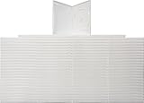 Square Deal Recordings & Supplies - DVBR14WH - DVD/Wii Plastic Replacement Cases - Solid White (100 Cases)