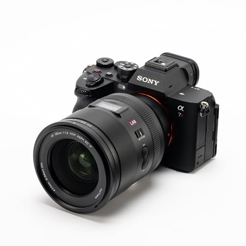 Image of VILTROX 35mm f /1.2 FE, AF 35mm F1.2 LAB FE Lens for Sony e Mount, Full Frame F1.2 Prime Lens for Sony E-Mount A7RⅤZVE1 A7CR A7CII a7Ⅲ a7RⅢ a7Ⅳ a7RⅣ a6600 ZV-E10 FX30