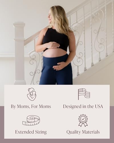 Image of Kindred Bravely Sublime Longline Nursing Bras for Breastfeeding, Soft Nursing Crop Tank Maternity Bra with Built in Shelf Bra