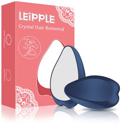 Épilateur Physique Indolore pour Femme Homme, Epilateur en Gomme de Cristal Nano Epilateur Cristal, Outil D'épilation Portable pour Les Jambes, Les Bras et le Dos (Noir) Cover