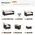 VICLLAX 8 Pieces Patio Furniture Set with Metal Fire Pit Table, Outdoor Conversation Set Includes 3-seat Sofa, 2 Swivel Outdoor Chairs with Side Table, Patio Loveseat and 2 Ottomans, Beige Cushion
