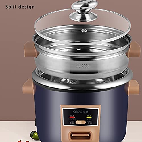 Panela De Arroz E Vaporizador De Alimentos 304 Forro De Aço Inoxidável Tipo Split Fácil De Limpar Ta