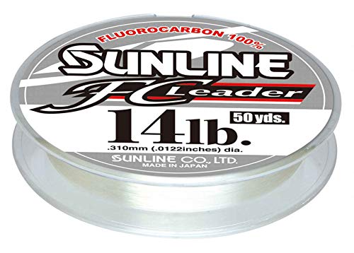 Sunline Flourocarbon Leader 14 LB. 50 yd. Clear