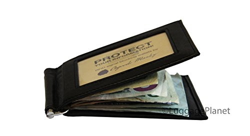 Osgoode Marley Rfid Money Clip Mens Leather Wallet - Black #TOP12