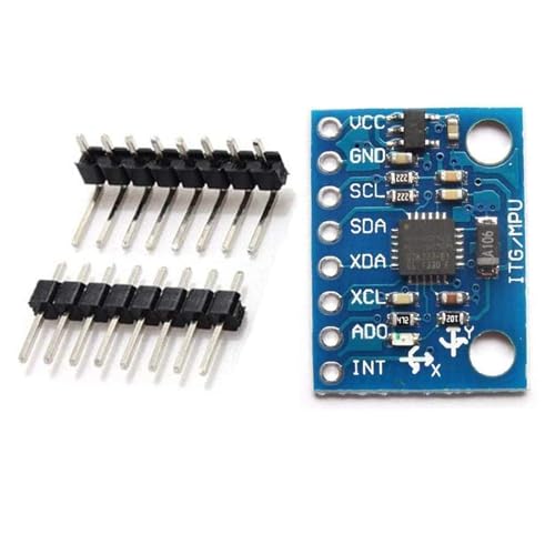 12 Pieces GY-521 MPU-6050 MPU6050 3-Axis Accelerometer Gyroscope Modules,6 DOF 6-Axis Accelerometer Gyroscope Sensor Modules with 16-bit AD Converter for Data Output,IIC/I2C. - Thumbnail 3